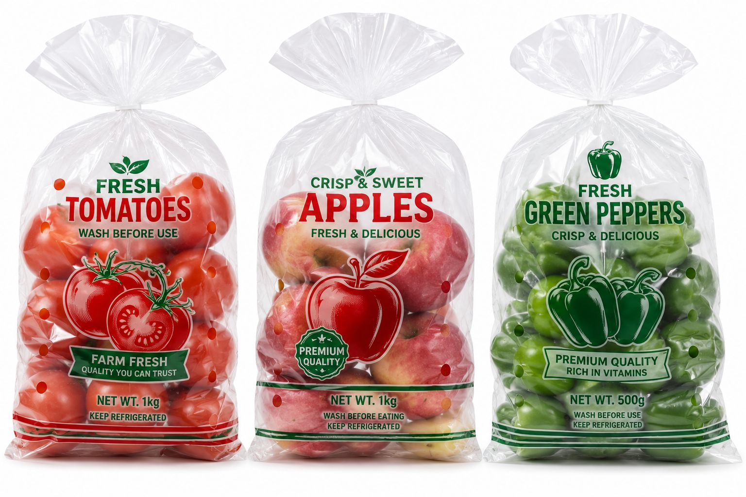 FRESH PRODUCE BAGS